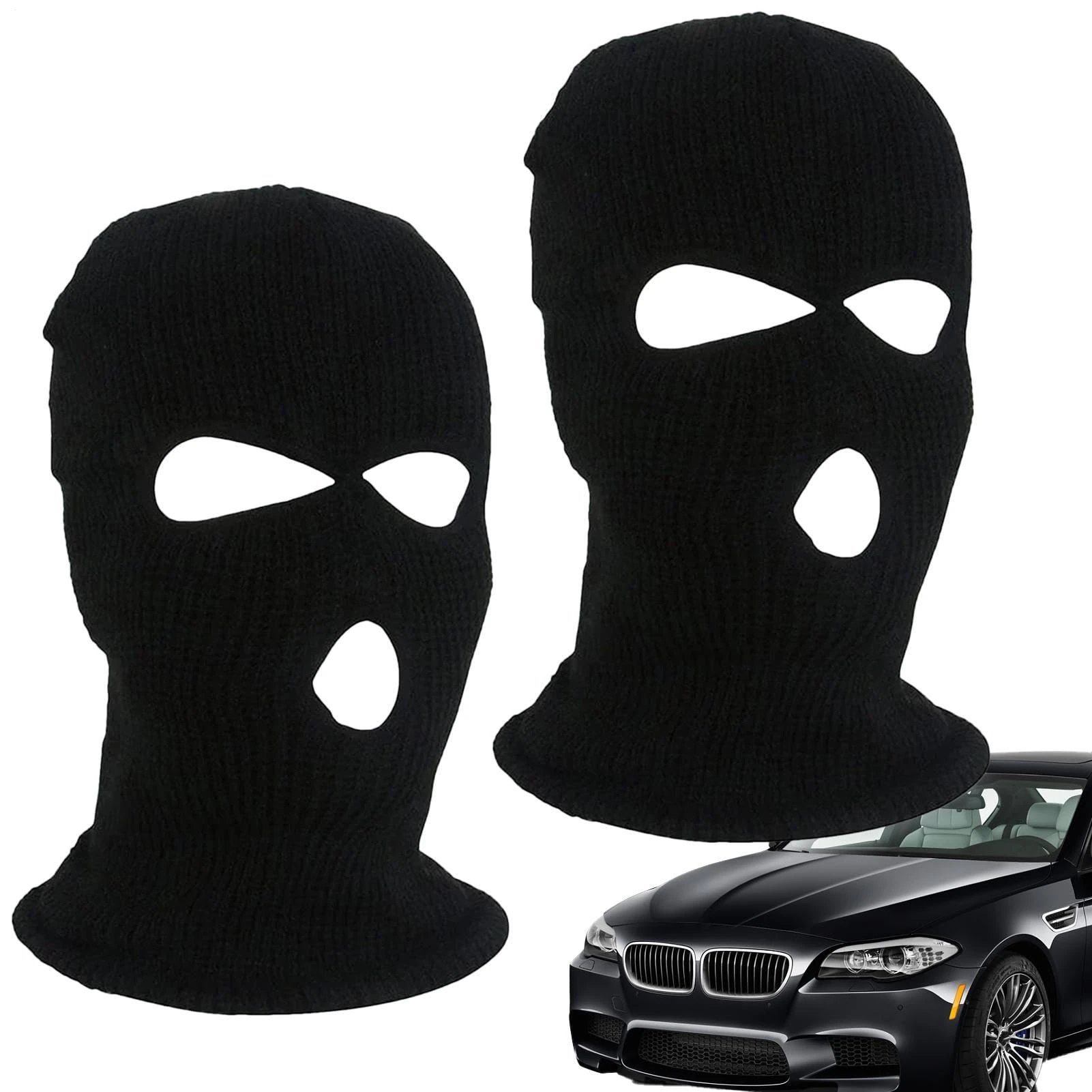 2 Pieces Halloween Car Headrest Covers, Car Accessories, Hat For Ca-r Seat Head Covers For Front And Rear Ca-r Seat Protection,Dustproof Washable Automotive Seats Cover Interior Decor For Minivan