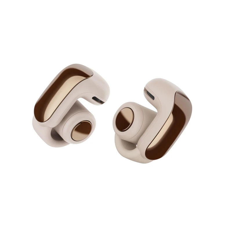 Bose Ultra Open Bluetooth Earbuds with OpenAudio Technology, Open Ear Wireless Earbuds, Up to 48 Hours of Battery Life, Driftwood Sand - Limited Edition