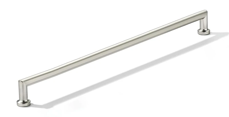 khtumeware 3-Pack Appliance Handle Pull 12-Inch(305mm) Brushed Nickel Cabinet Pulls,Heavy-Duty Solid Satin Nickel Handles for Kitchen Cabinets, Cupboards, Drawers and Bathroom Hardware