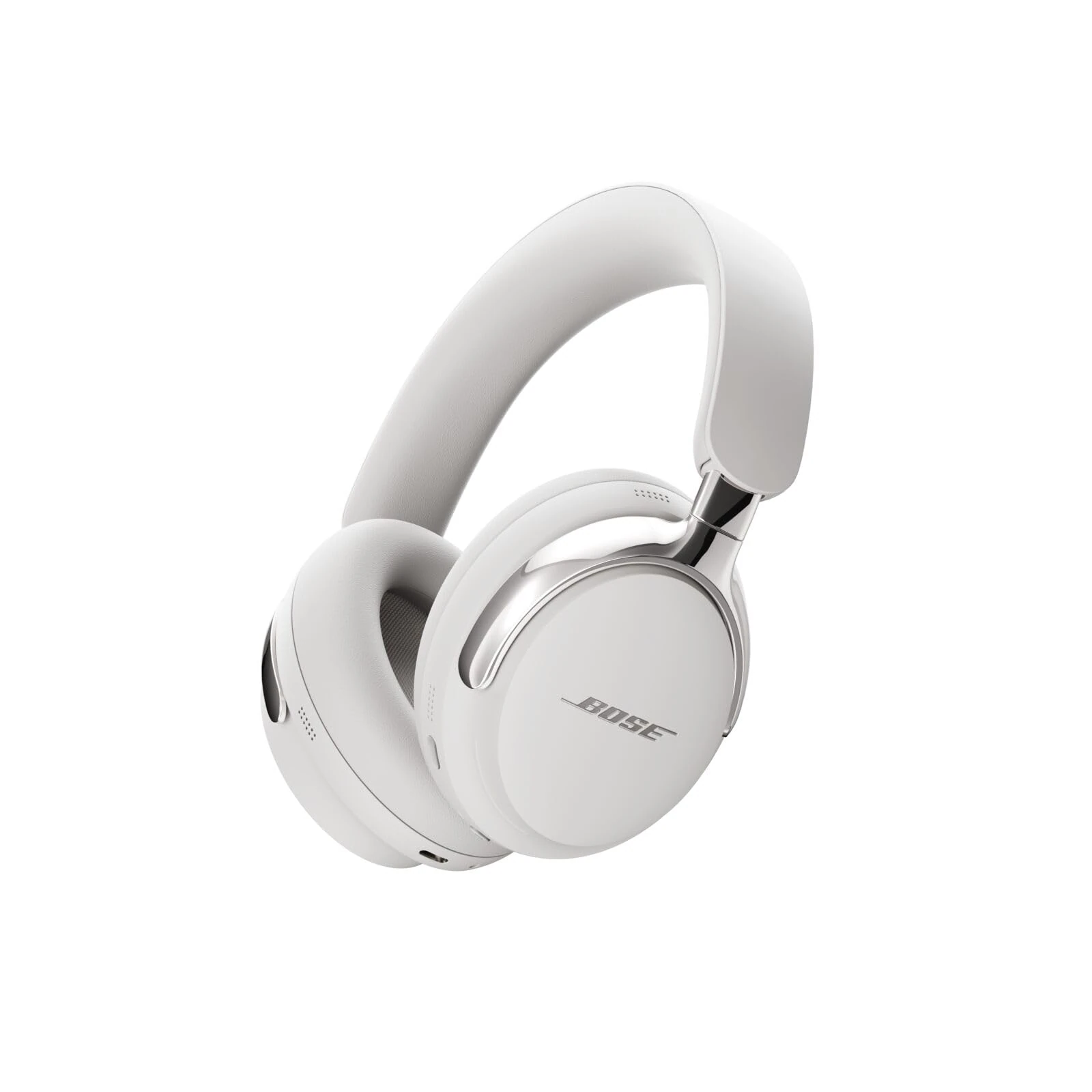 Bose New QuietComfort Ultra Bluetooth Headphones (2nd Gen), Wireless Headphones with Spatial Audio, Over Ear Noise Cancelling with Mic, Up to 30 Hours of Play time, White Smoke