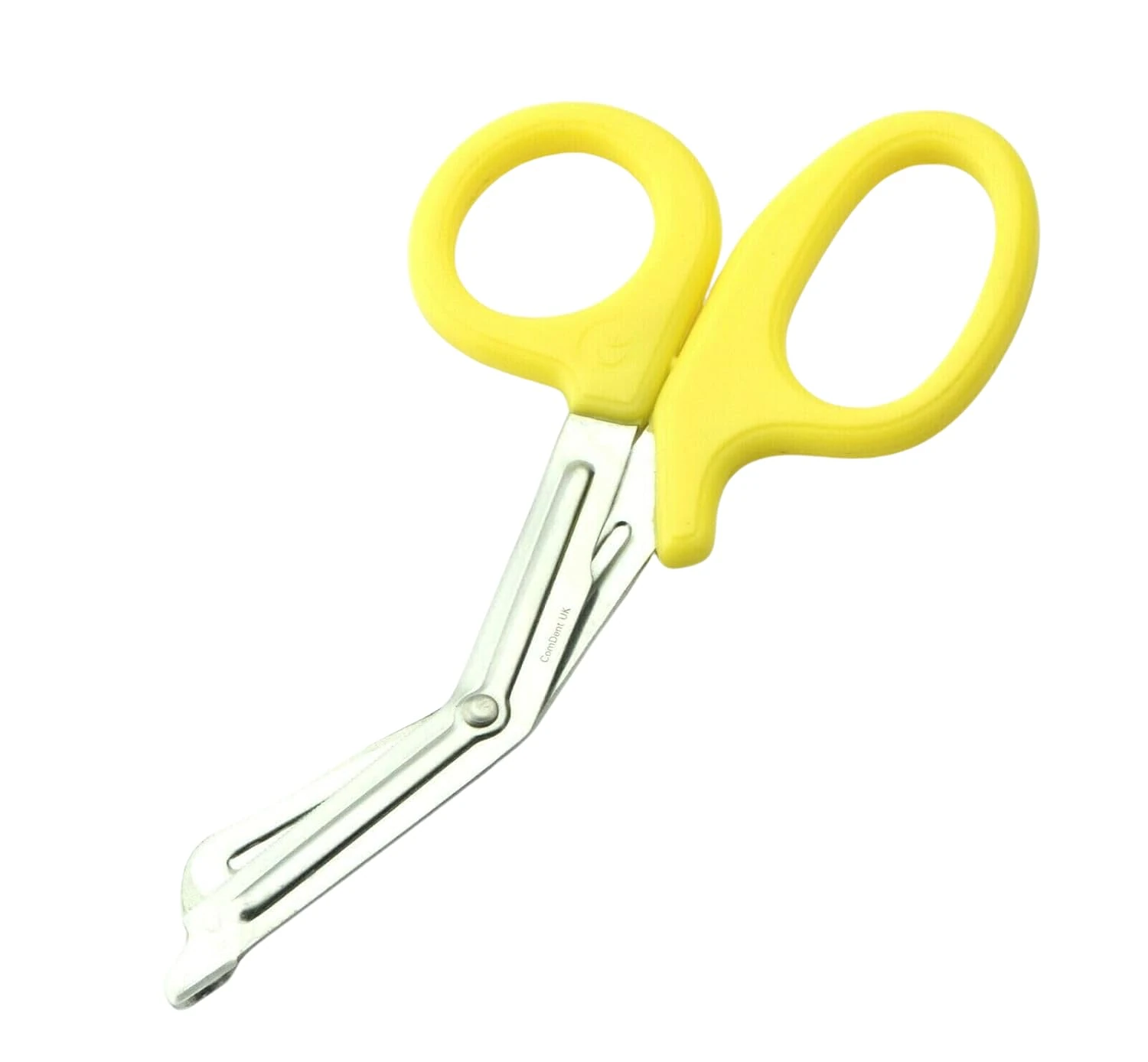 Tuff Cut Scissors Tough Shears First Aid Nurse Paramedic Emergency EMT for Nurses, Doctors, Firefighters, Paramedics (Yellow, Large 7.5'')