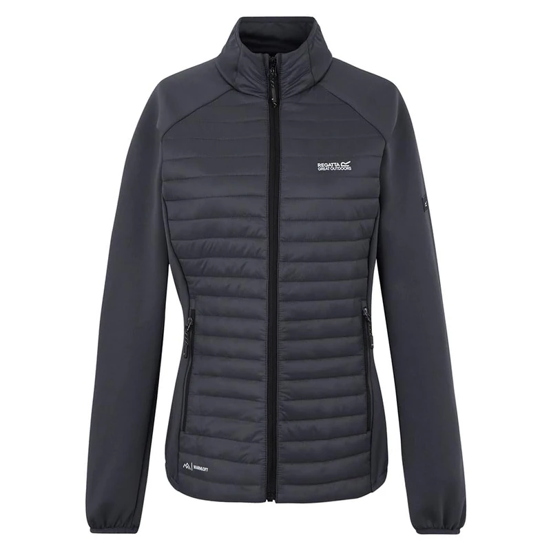 Regatta Womens Clumber Hybrid Jacket Lightweight Insulated Outdoor Hiking Layer