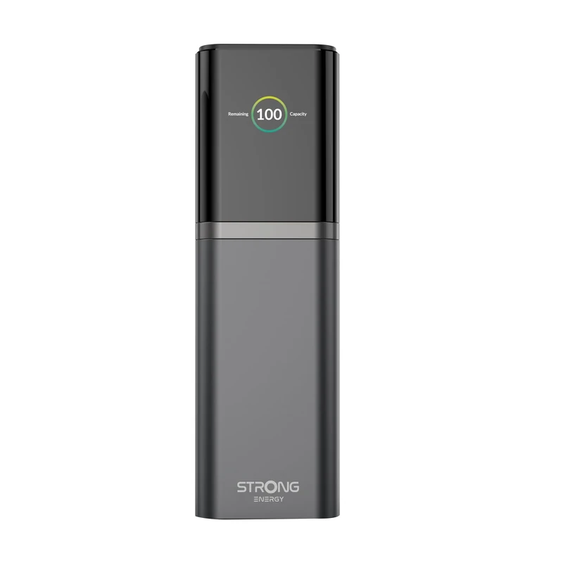 STRONG S-19 Portable Power Bank, 12000 mAh, 176 W Fast Charging External Battery with 140 W USB-C PD 3.1 + UFCS, TFT Display, Compatible with iPhone 16, Galaxy S24, MacBook, iPad, Ideal for Travel and - Image 1