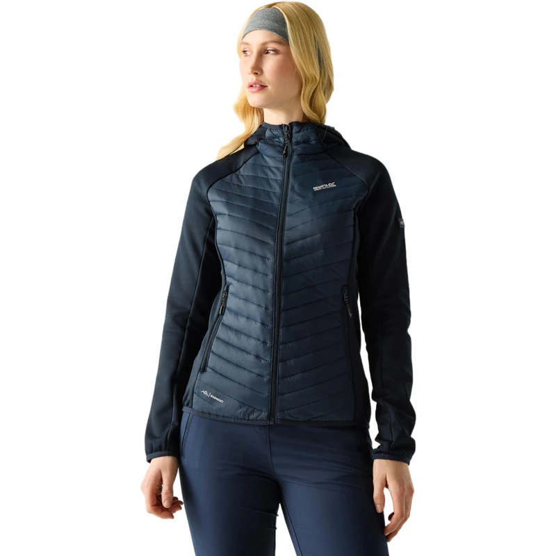 Regatta Womens Andreson Hybrid Jacket Padded Lightweight Stretch Winter Layer Top