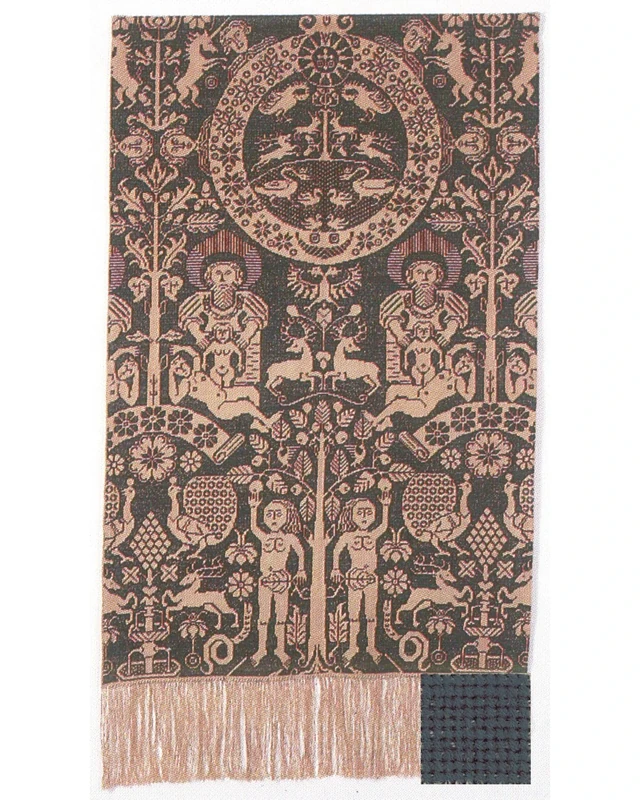 permin Beiderwand Garden of Eden Sampler