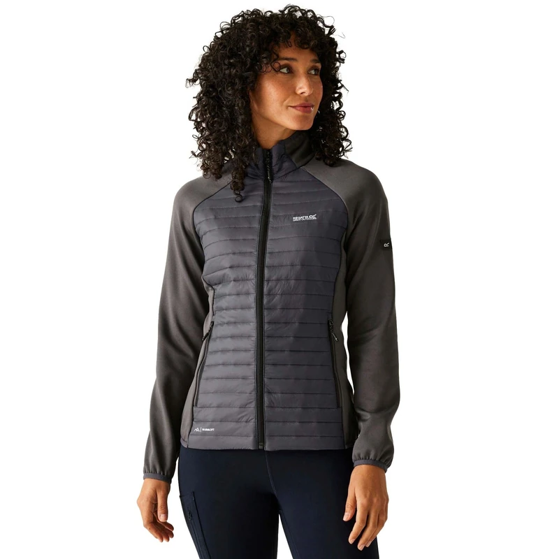 Regatta Womens Clumber Hybrid Jacket Lightweight Insulated Outdoor Hiking Layer - Image 1