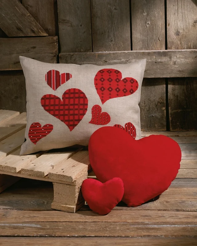 permin Cushion Hearts