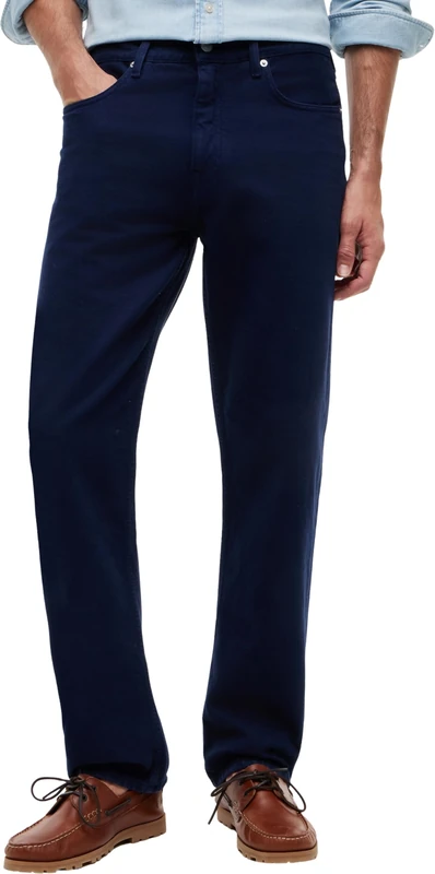 Tommy Hilfiger Men’s Jeans Regular Dover Straight Fit, Blue (Carbon Navy), 38W/32L