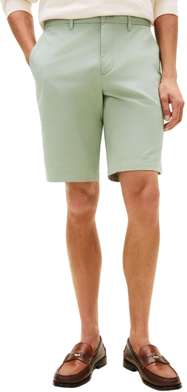 Tommy Hilfiger Men's Denton 9.5" Ess Twill MW0MW42351, Grey, 34W / Nil