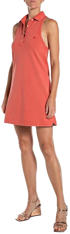 Replay Women's W9236 Dress, 551 Nantucket Red, XS