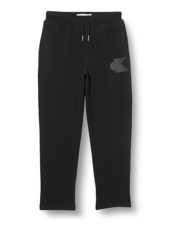 Calvin Klein Boys' Jogging Bottoms - Black Straight Leg, 14 Years