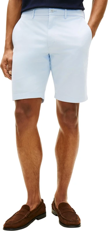 Tommy Hilfiger Men's Denton 9.5" Ess Twill MW0MW42351, Blue, 36W / Nil