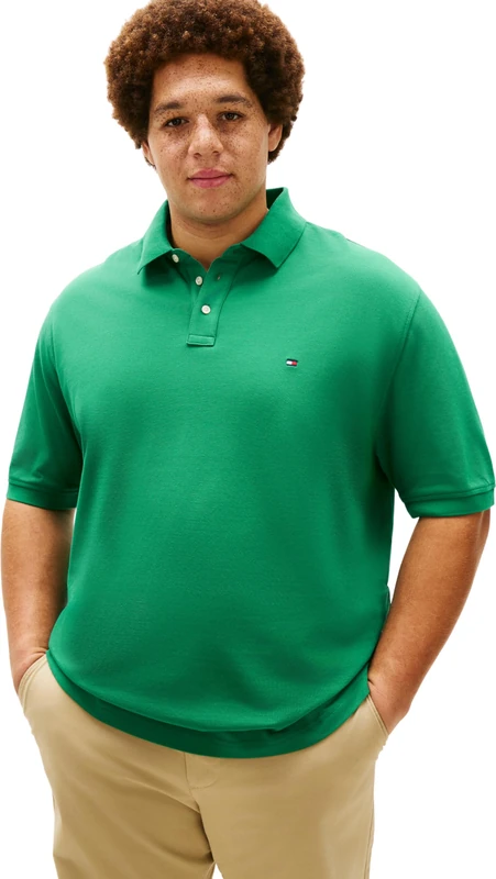 Tommy Hilfiger Men's Bt -1985 Regular Polo -B Mw0Mw41264, Green, XXL_Plus