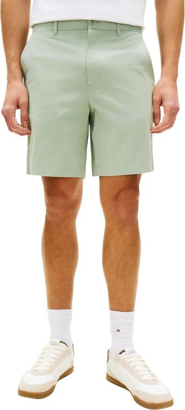 Tommy Hilfiger Men's Dover 8" Ess Twill Short MW0MW42352, Grey, 33W / Nil