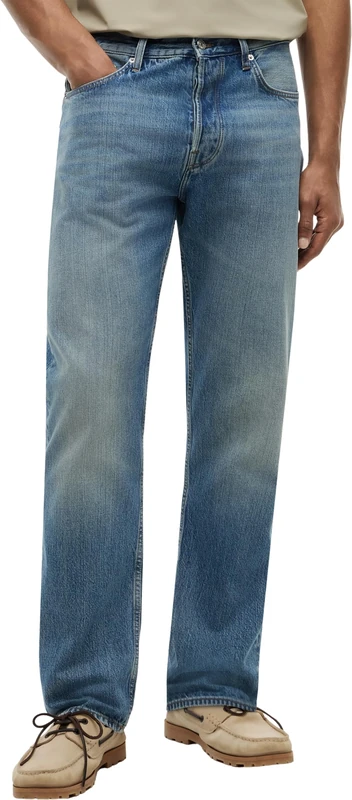 Tommy Hilfiger Men’s Jeans Relaxed Straight River Ken in Cotton, Blue (Ken Blue), 36W/34L