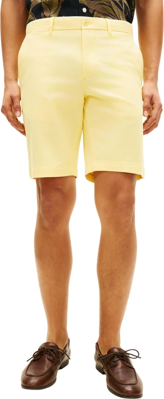 Tommy Hilfiger Men's Denton 9.5" Ess Twill MW0MW42351, Yellow, 28W / Nil