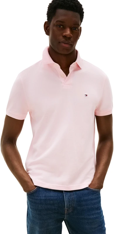 Tommy Hilfiger Men's 1985 Regular Polo Mw0Mw17770, Pink, L
