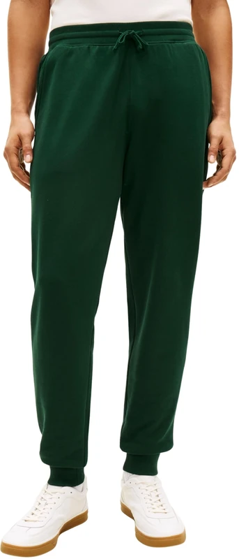 Tommy Hilfiger Men's Essential Terry Sweatpants MW0MW37236, Green, L - Image 1