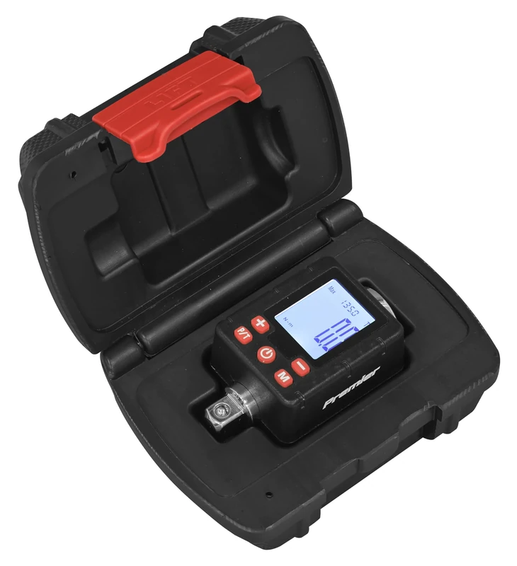 Sealey Digital Torque Adaptor 3/8" Sq Drive 27-135Nm (19.9-99.6Lb-ft) - STW293