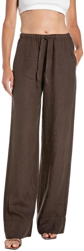 Replay Women's W8131a Trouser, 529 Coffee, S
