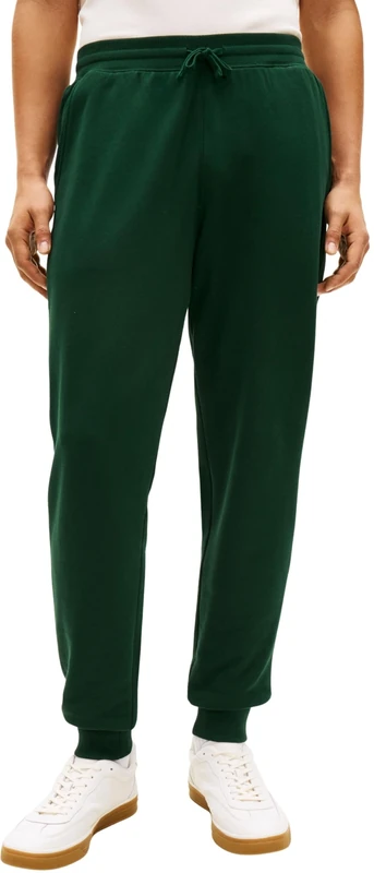 Tommy Hilfiger Men's Essential Terry Sweatpants MW0MW37236, Green, XXL