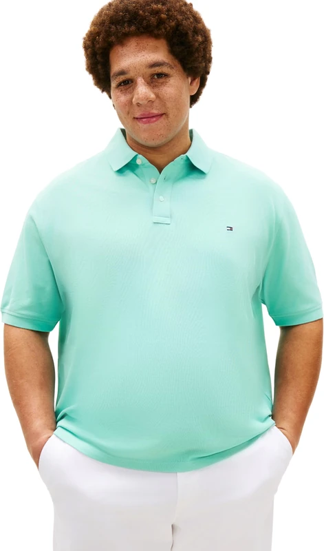 Tommy Hilfiger Men's Bt -1985 Regular Polo -B Mw0Mw41264, Blue, 3XL_Plus