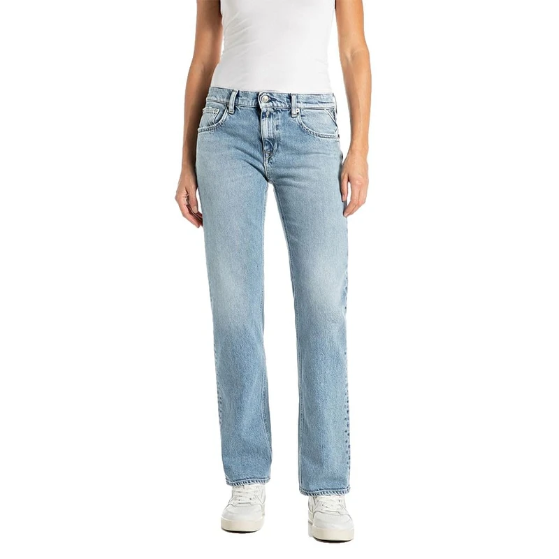 Replay Women's Wa533 Jeans, 010 Light Blue, 27W x 32L