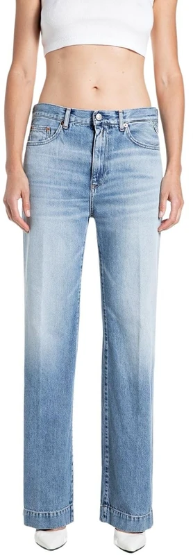 Replay Women's Wb521 Jeans, 010 Light Blue, 29W x 30L