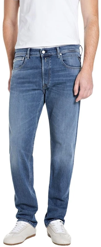 Replay Men's Jeans Grover, Medium Blue 009 (Blue), 33W/32L