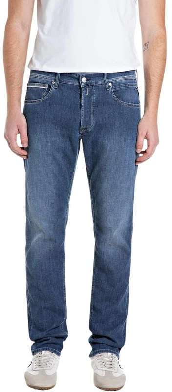 Replay Men's Jeans Grover, Medium Blue 009 (Blue), 34W/32L