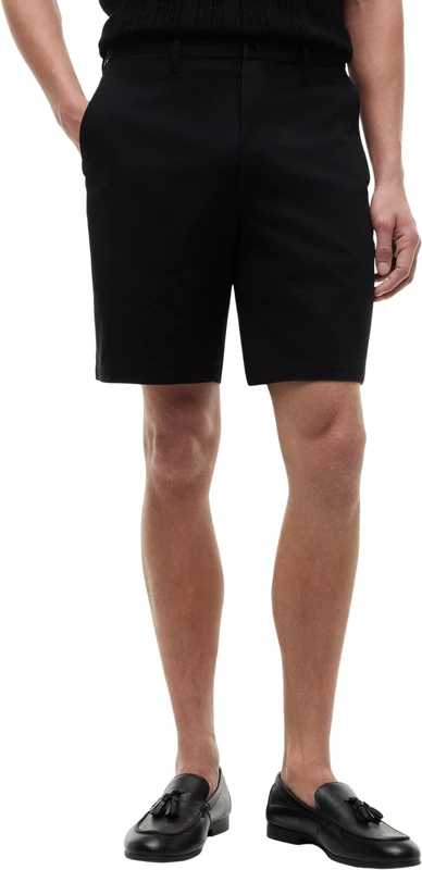 Tommy Hilfiger Men's Dover 8" Ess Twill Short MW0MW42352, Black, 40W / Nil - Image 1