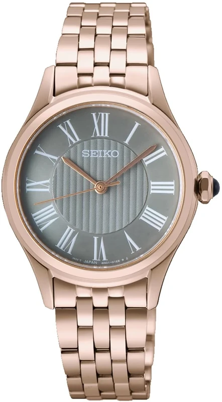 Seiko Women's Analog Quartz Watch with Stainless Steel Strap SUR614P1