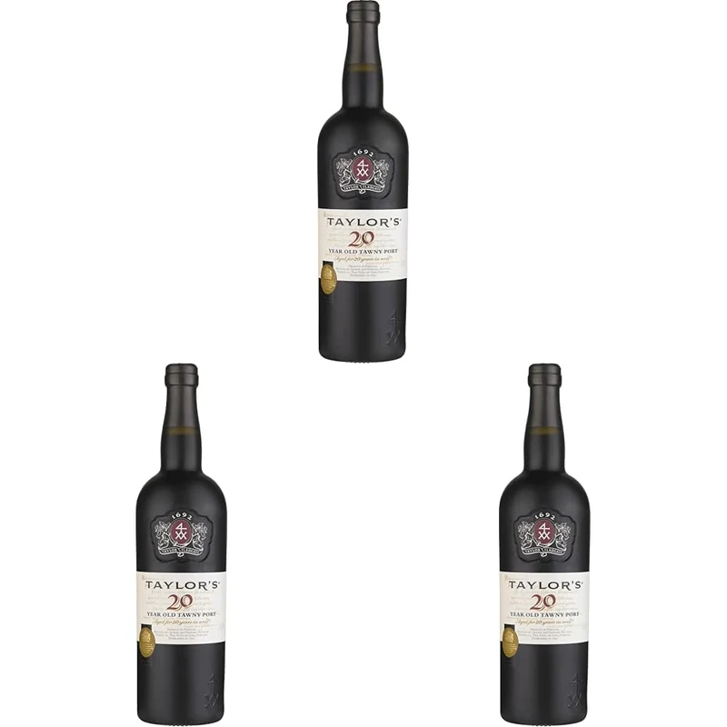Taylors Port 20 Year Old Tawny Port | 75 cl (Pack of 3)