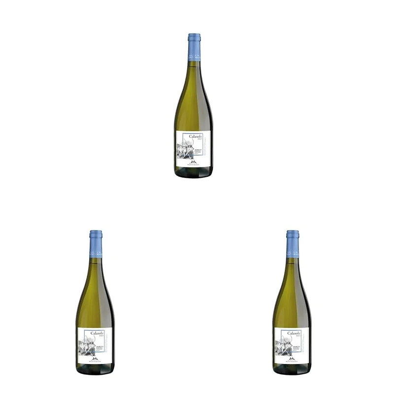 Rocca di Montemassi Calasole - Vintage 2020/21 - Italian White Wine from Maremma Toscana DOC, Italy - Made with 100% Vermentino Grapes - 75cl / 750ml, 12.5% ABV (Pack of 3)