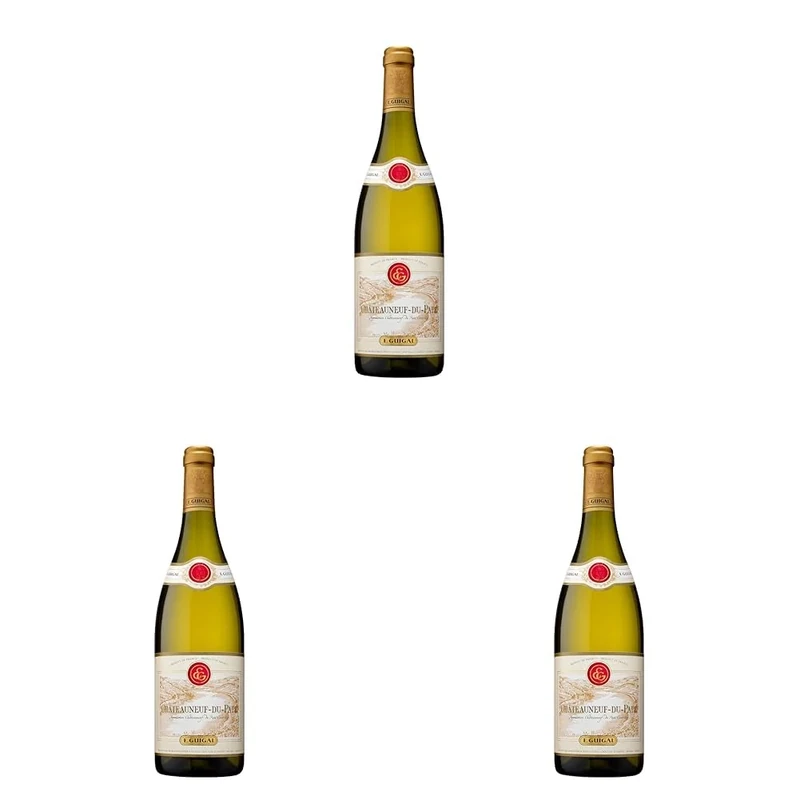 Guigal Chateauneuf du Pape Blanc, 75 cl (Pack of 3)