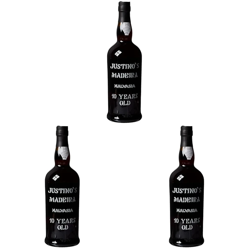 Justino`s Malvasia 10 Years Old Non Vintage Wine 75 cl (Pack of 3)