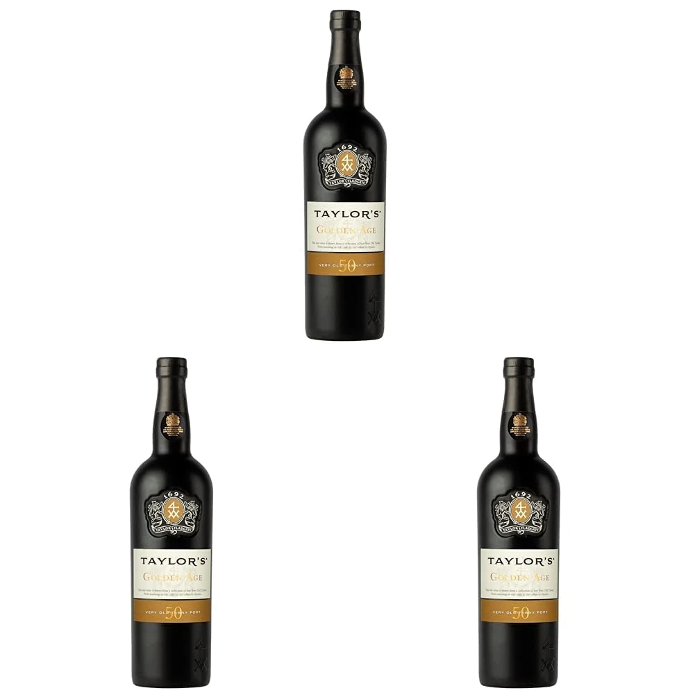 Taylors Golden Age 50 Year Old Tawny Port In Presentation Case 75cl (Pack of 3)