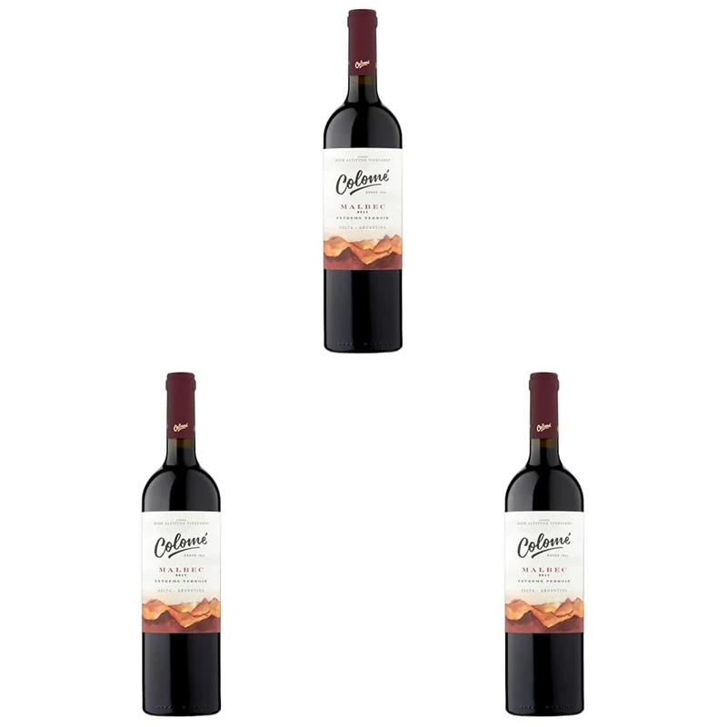 Colome Colome Malbec, 12.50 cl (Pack of 3)