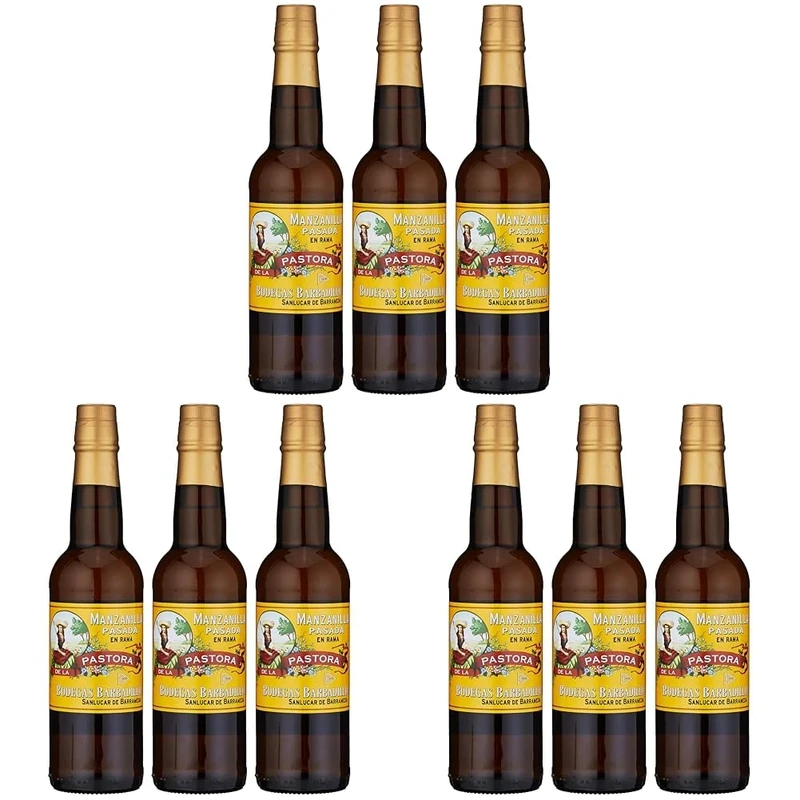 Barbadillo Manzanilla Pasada En Rama de la Pastora Sherry Wine, 37.5 cl, Case of 3 (Pack of 3)