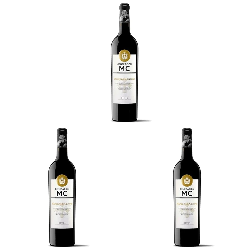 MC Generacion 2018 by Marques de Caceres, 1 x 750ml (Pack of 3)