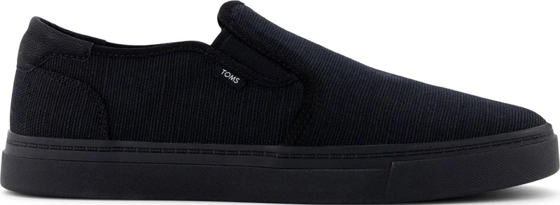 TOMS Men's Baja 2.0 Sneaker, Black/Black Legacy Canvas, 13 UK