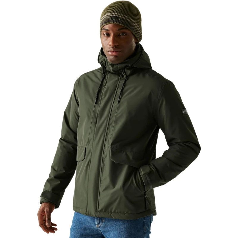 Regatta Mens Sterlings Waterproof Jacket Insulated Breathable Winter Coat