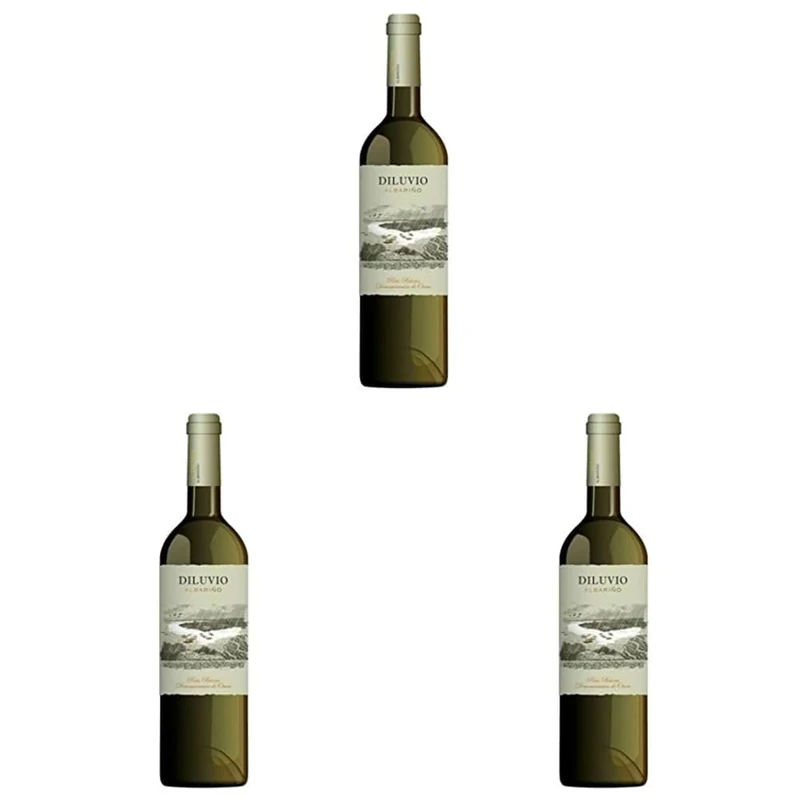 De Haan Altés Albariño Diluvio, Rias Baixas, Spanish white - 750 ml (Pack of 3)