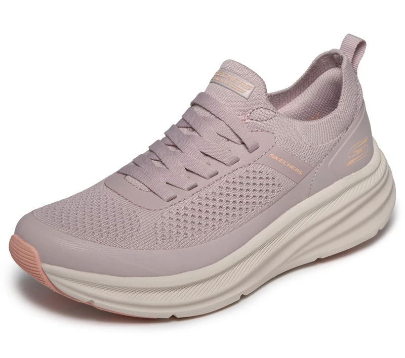 Skechers Women's Bobs Skillz Too Vital Trainers, Lilac Synthetic/Textile, 8 UK