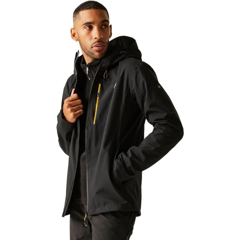 Regatta Mens Birchdale II Waterproof Jacket Breathable Lightweight Outdoor Walking Coat