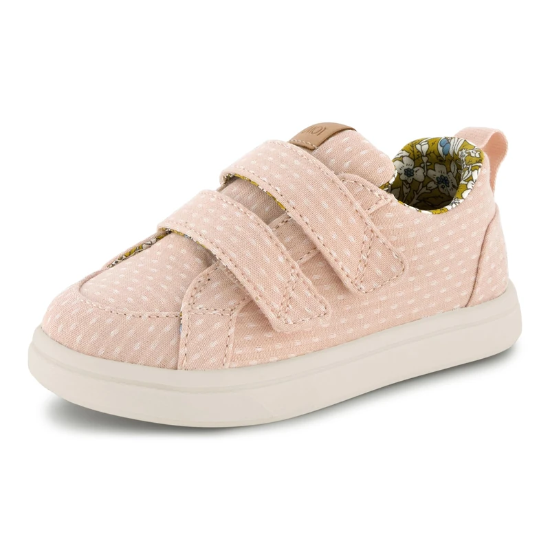 TOMS Toddler Girl's Cruz Double Strap Sneaker, Bloom Chambray Dot, 8 UK - Image 1