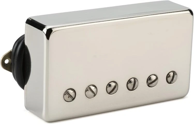 DiMarzio DP500N Super PAF Ceramic - High Output Electric Guitar Humbucker - Vintage Look Bridge Pickup Nickel