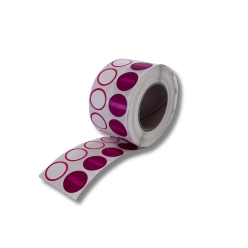 Avery 1 Roll of Time-Expiring Self-Adhesive Badge Dots – 1 Roll (1000 Dots) 4852E-THR