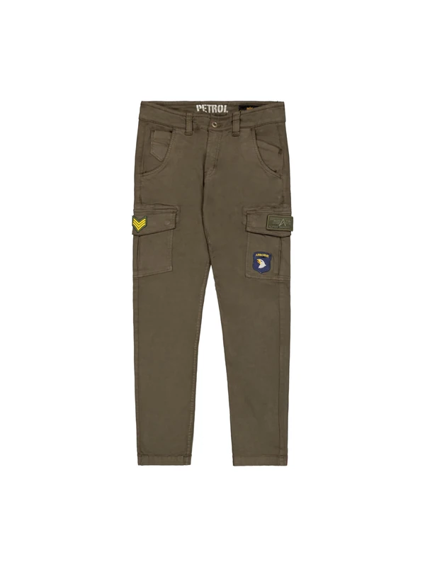 Alpha Industries Men's Petrol Patch Hose Pants, Black Olive, 32 W