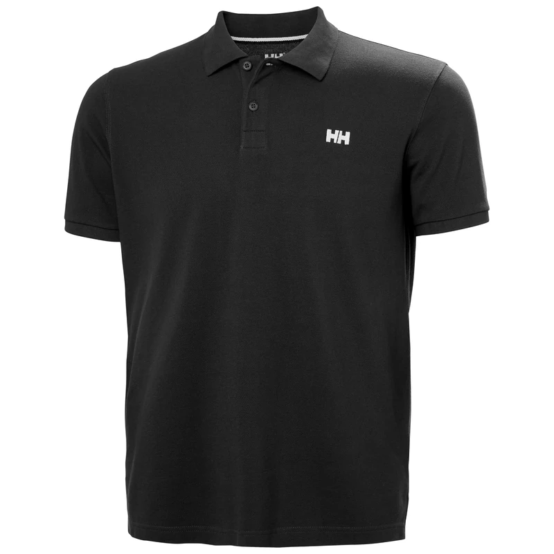 Helly Hansen Men's Transat Polo 2.0, Black, L